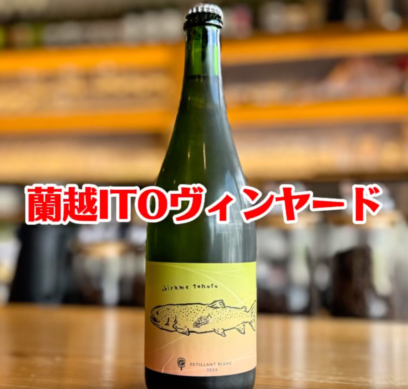 北海道産ワイン蘭越ITOヴィンヤードの“オビラメトノト”入荷